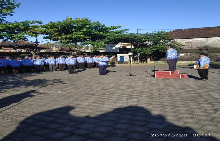 Apel Hari Kebangkitan Nasional Yang Ke 111 di Kecamatan Mengwi